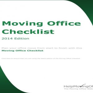 CHECKLIST FOR MOVING