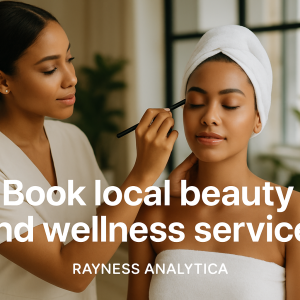 Book local beauty and wellness services