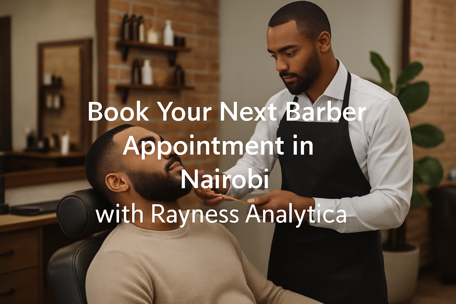 Create a High-quality Visually Appealing Real-life Marketin | Rayness Analytica I Professional Services Marketplace Barbers