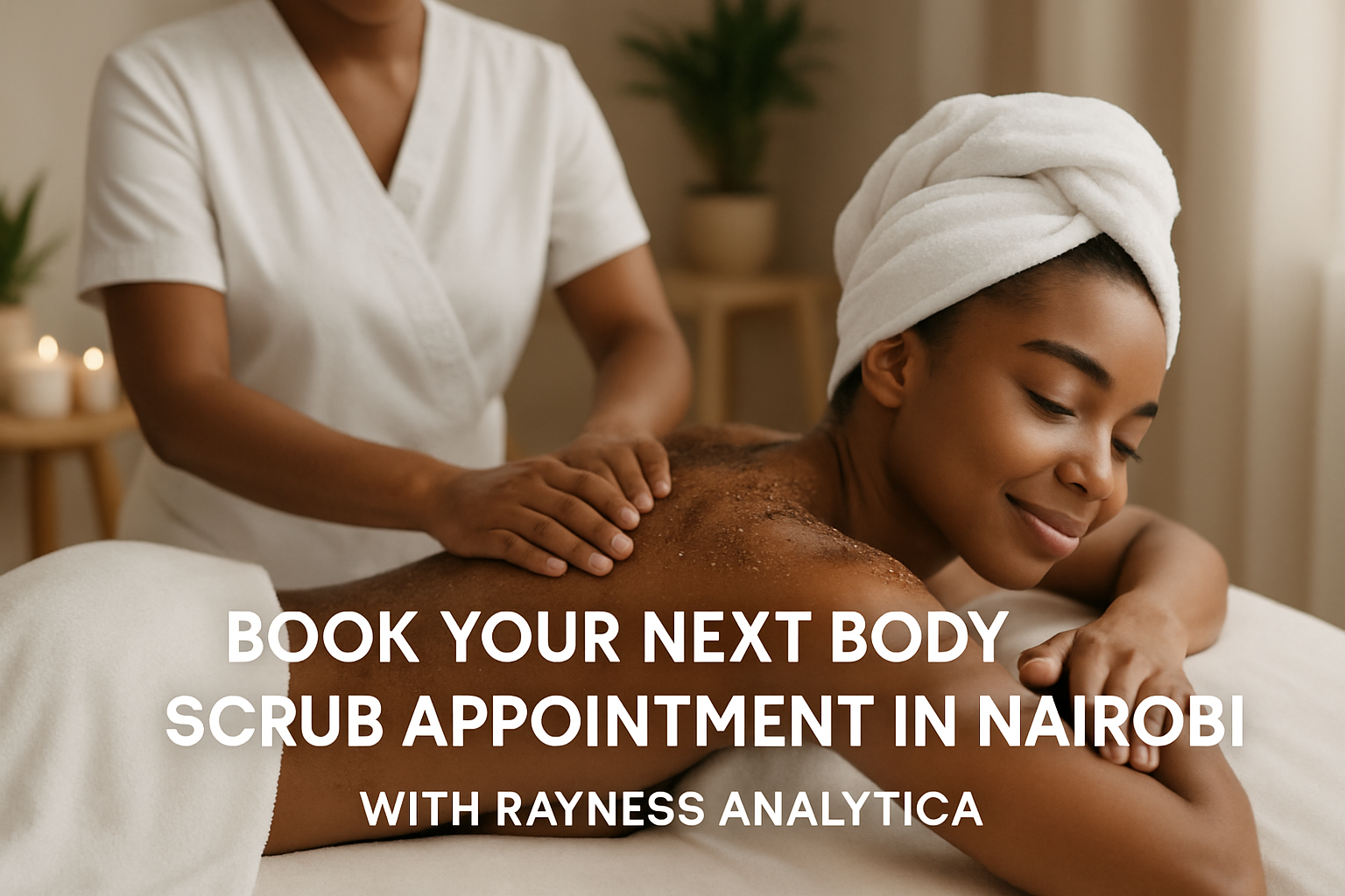 Create a High-quality Visually Appealing Real-life Marketin | Rayness Analytica I Professional Services Marketplace Body Scrub Treatments