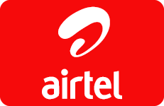 Airtel-money | Rayness Analytica I Professional Services Marketplace Airtel brand logo on a solid red background.